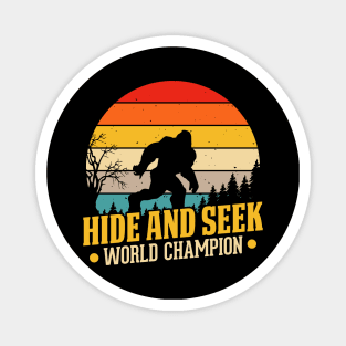 Hide and Seek World Champion Magnet